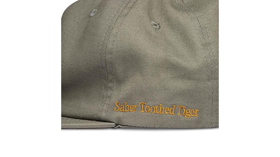 Nocs Provisions Extinct Creature Six Panel Cap, Saber Toothed Tiger, One Size, NOC-SIX-STT