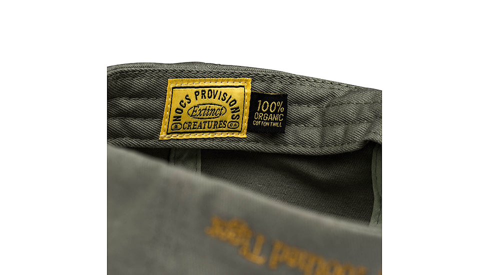 Nocs Provisions Extinct Creature Six Panel Cap, Saber Toothed Tiger, One Size, NOC-SIX-STT