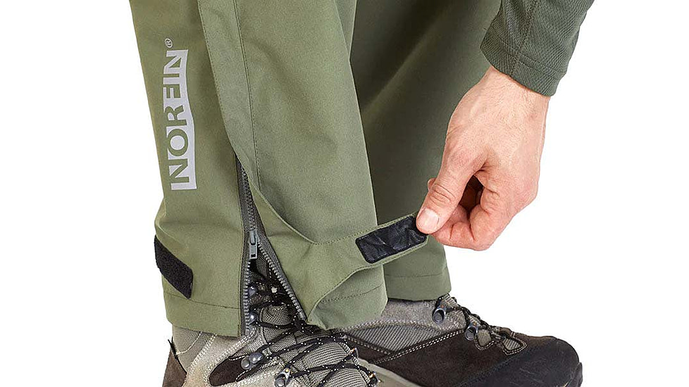 Norfin Alpha Bibs - Mens, Light Green, Large, 646703-L