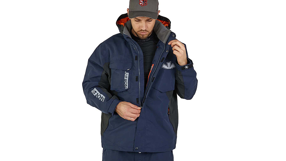 Norfin Alpha Jacket - Mens, Navy Blue, Extra Large, 646804-XL
