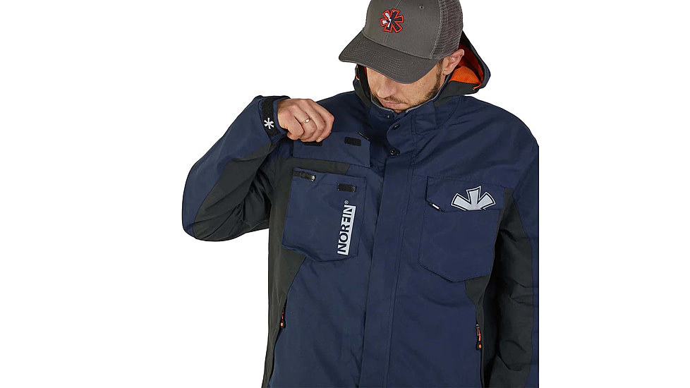 Norfin Alpha Jacket - Mens, Navy Blue, Extra Large, 646804-XL