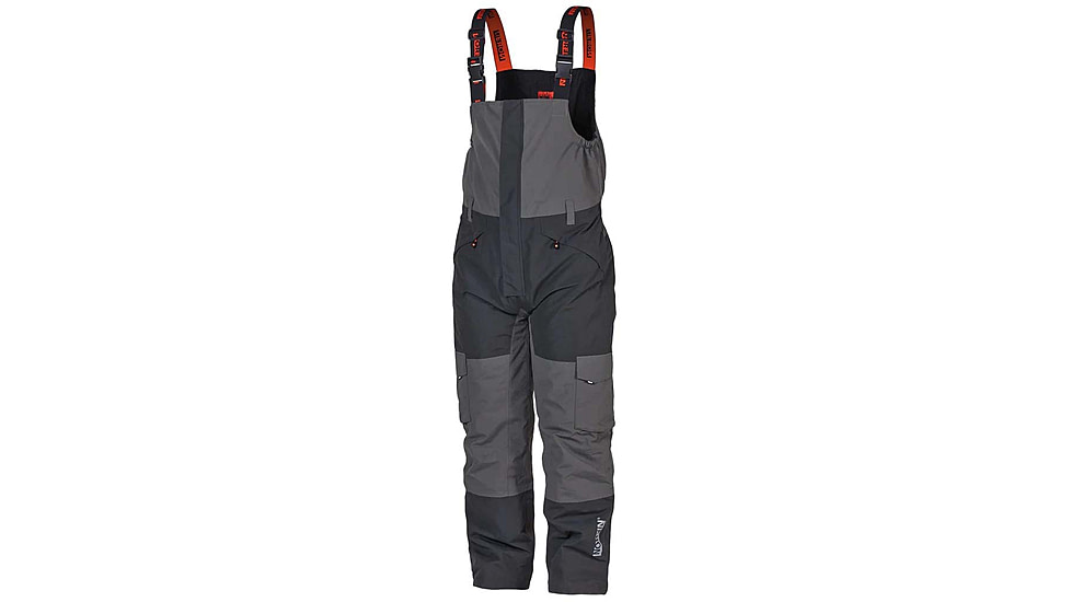 Norfin Boat Insulated Rain Bibs - Men's, Gray Black, Large, 677803-L