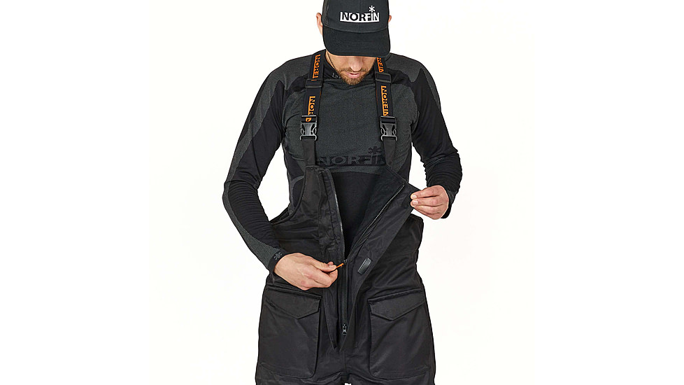 Norfin Element Suit + Float - Mens, Black, 2XL, 448505-XXL