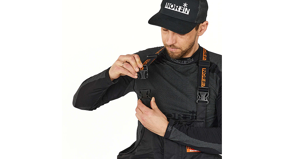 Norfin Element Suit + Float - Mens, Black, 2XL, 448505-XXL