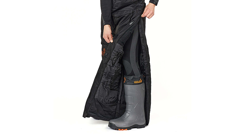 Norfin Element Suit + Float - Mens, Black, 2XL, 448505-XXL