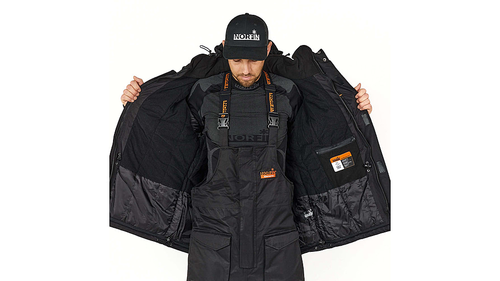 Norfin Element Suit + Float - Mens, Black, 2XL, 448505-XXL