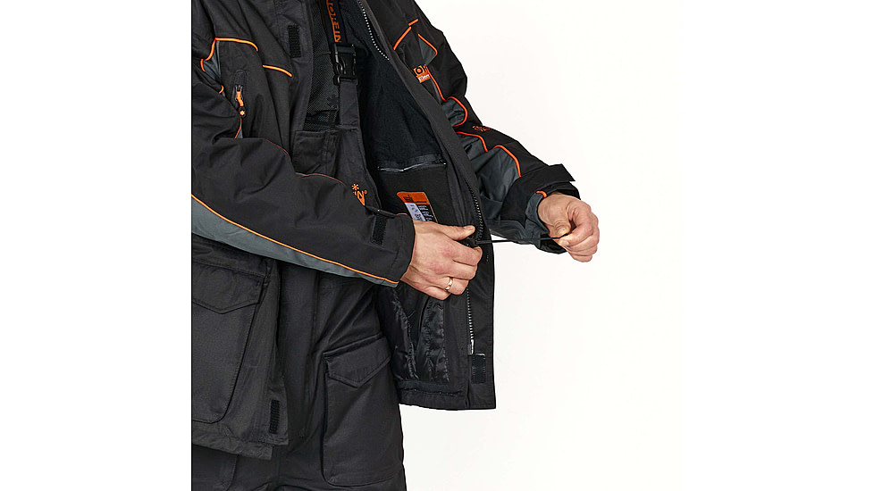 Norfin Element Suit + Float - Mens, Black, 2XL, 448505-XXL