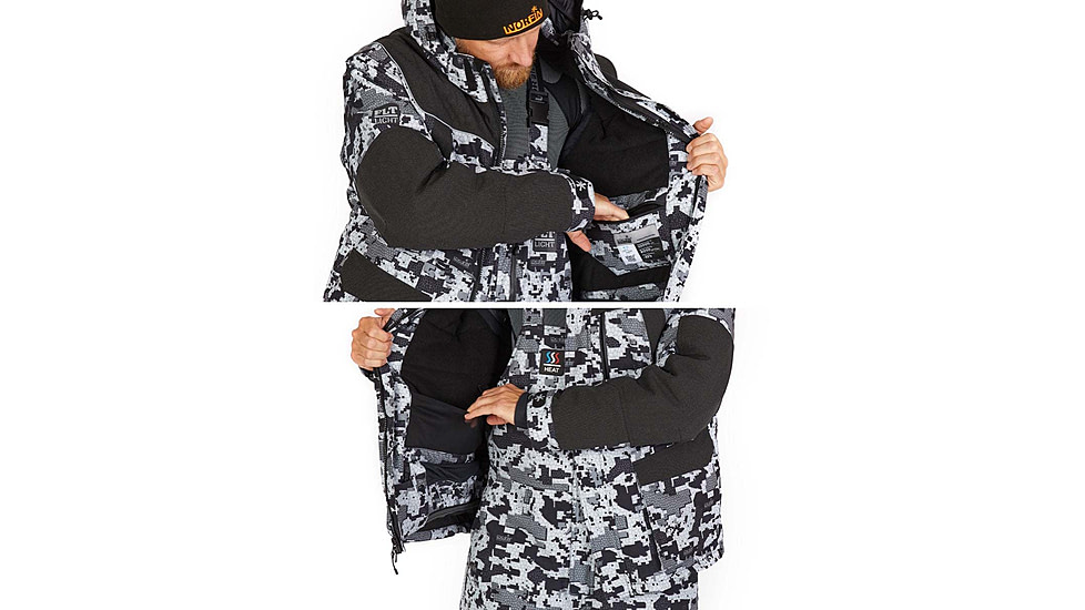 Norfin Explorer Camo Heated Parka - Mens, Camo, 2XL, 358105-XXL