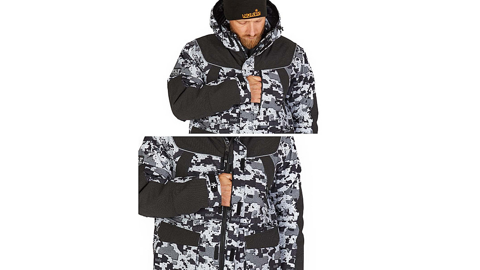 Norfin Explorer Camo Heated Parka - Men's, Camo, 2XL, 358105-XXL
