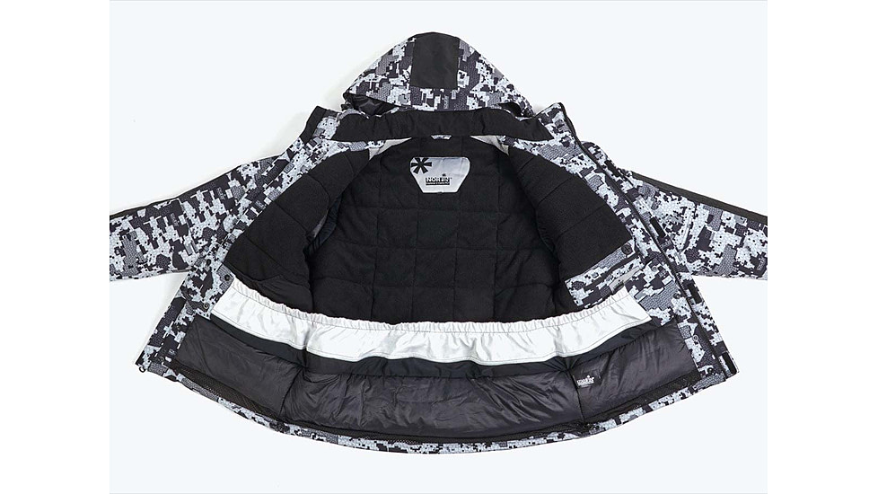 Norfin Explorer Camo Heated Parka - Mens, Camo, 2XL, 358105-XXL