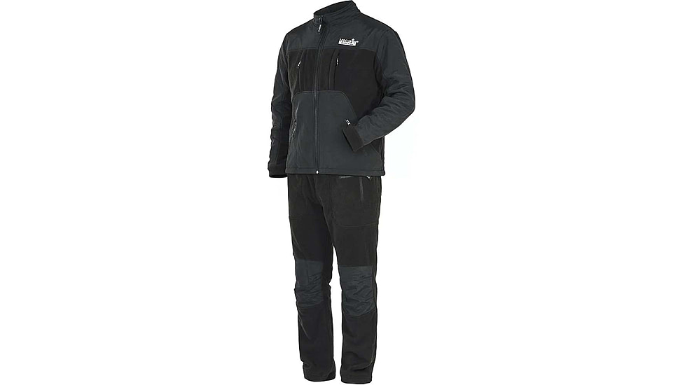 Norfin Fleece Suit Polar Line 2 - Mens, Gray, Small, 337101-S