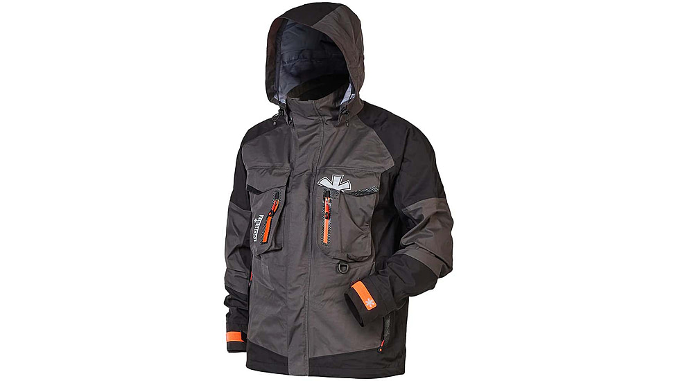 Norfin Pro Dry 3 Rain Jacket - Men's, Brown Black, 2XL, 514605-XXL