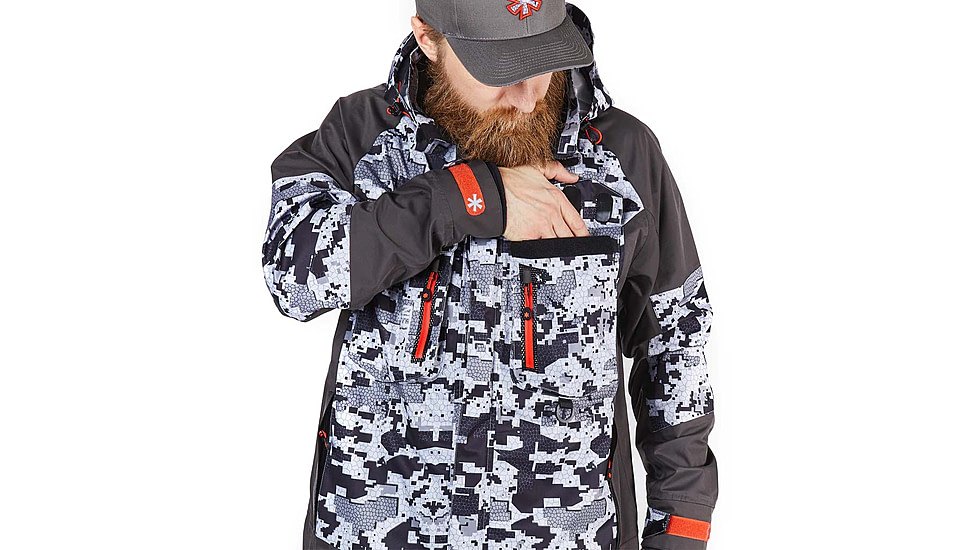 Norfin Pro Dry 3 Rain Jacket - Men's, Camo, 2XL, 514805-XXL