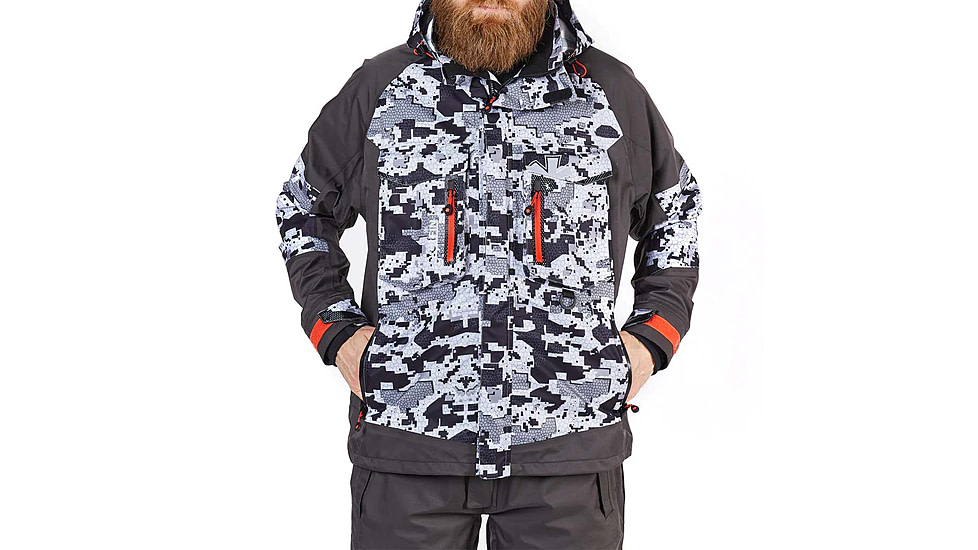 Norfin Pro Dry 3 Rain Jacket - Men's, Camo, 2XL, 514805-XXL