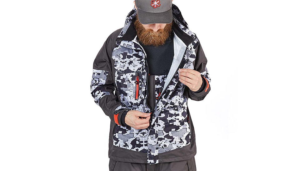 Norfin Pro Dry 3 Rain Jacket - Men's, Camo, 2XL, 514805-XXL