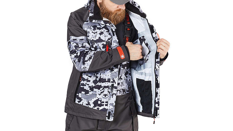 Norfin Pro Dry 3 Rain Jacket - Men's, Camo, 2XL, 514805-XXL