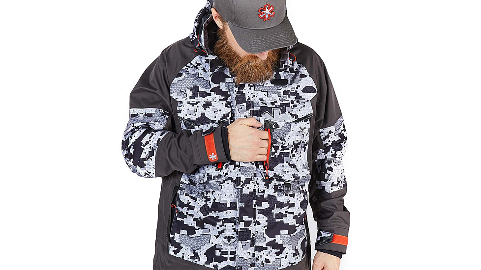 Norfin Pro Dry 3 Rain Jacket - Men's, Camo, 2XL, 514805-XXL