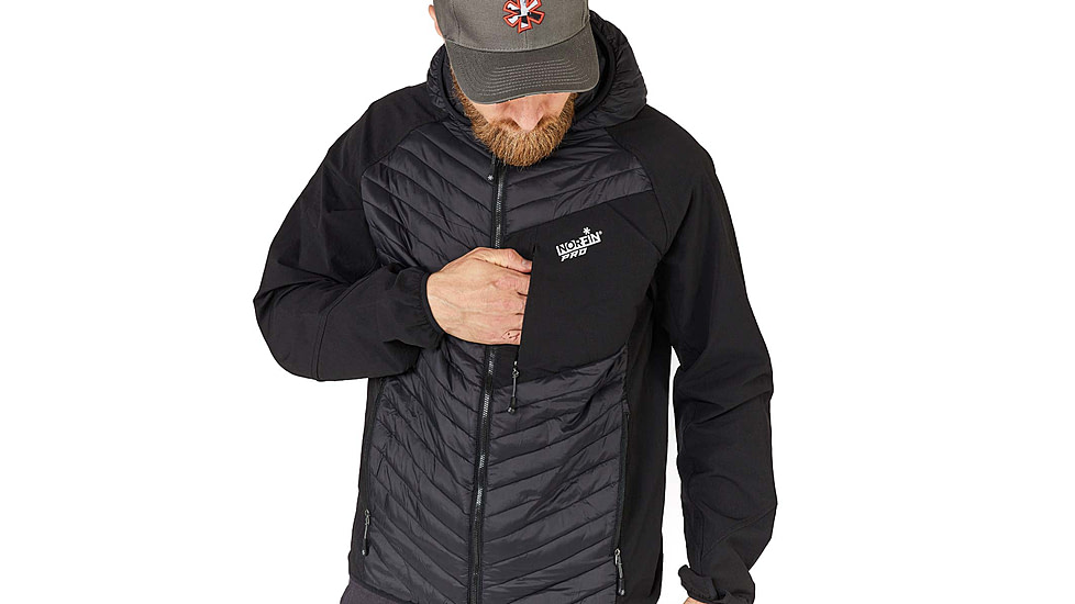 Norfin Thermo PRO Jacket - Mens, Grey, 2XL, 492005-XXL