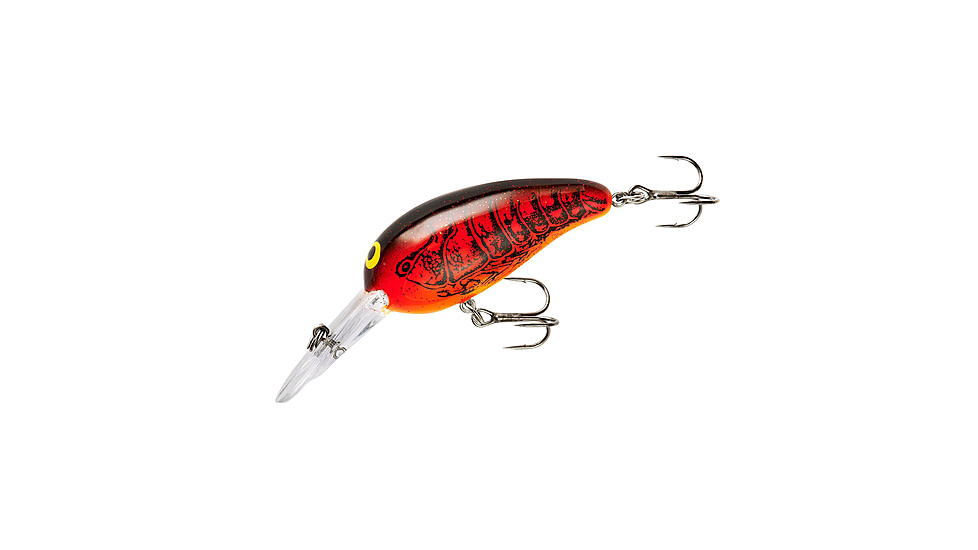 Norman Lures Middle N Crankbait, 5/8oz, 3in, Gel Coat, Chili Bowl, NMMNF135
