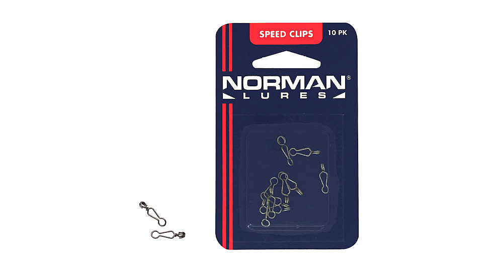 Norman Lures Speed Clips - 10 Per Pack, NMSK-1