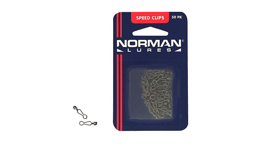 Norman Lures Speed Clips - 50 Per Pack, NMSK-50