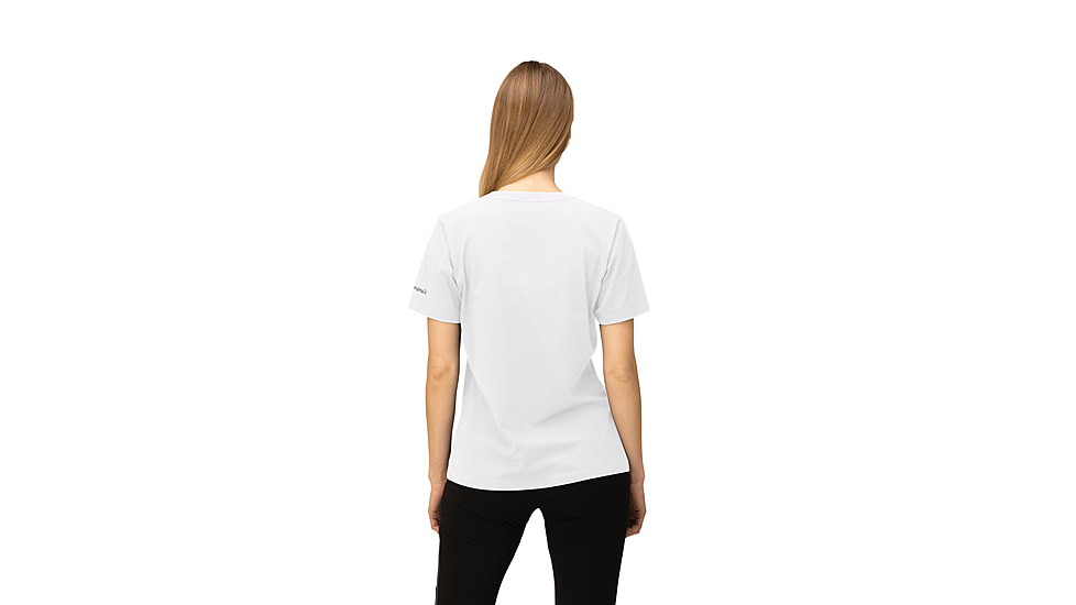Norrona /29 Cotton Activity Embroidery T-Shirt - Womens, Pure White, Large, 3414-23-9000-L