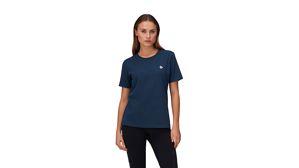 Norrona /29 Cotton Viking Patch T-Shirt - Womens, Indigo Night, Small, 3449-24-2295-S