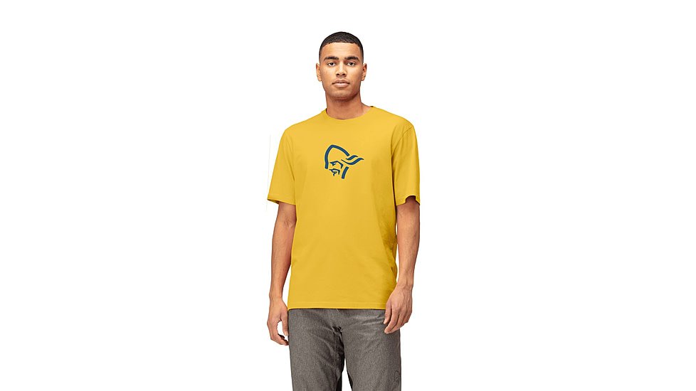 Norrona /29 Cotton Viking T-Shirt - Mens, Calendula, Extra Large, 3417-21-5566-XL