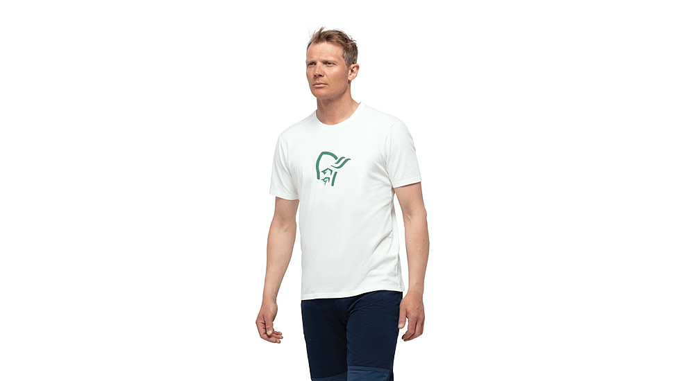 Norrona /29 Cotton Viking T-Shirt - Mens, Pure White, Medium, 3417-21-9000-M