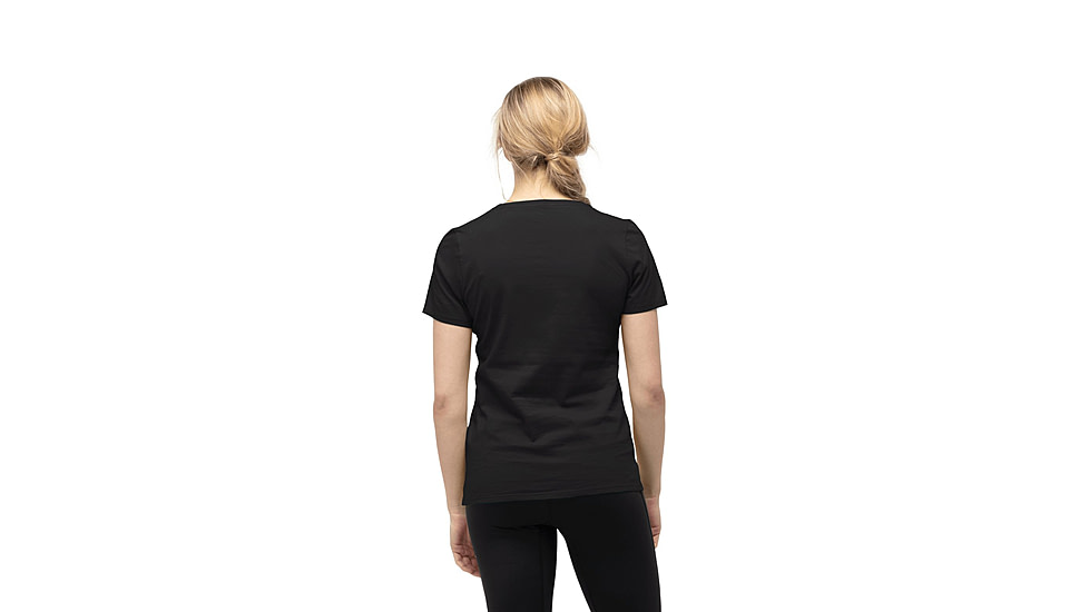 Norrona /29 Cotton Viking T-Shirt - Womens, Caviar, Medium, 3421-21-7718-M