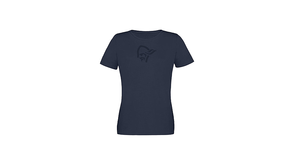 Norrona /29 Cotton Viking T-Shirt - Womens, Indigo Night/Sky Captain, Large, 3421-21-2009-L