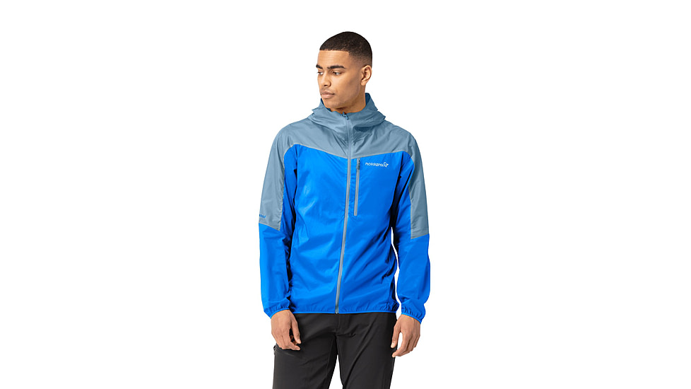 Norrona Falketind Aero 60 Hooded Jacket - Mens, Skydiver, Extra Large, 1810-22-2336-XL
