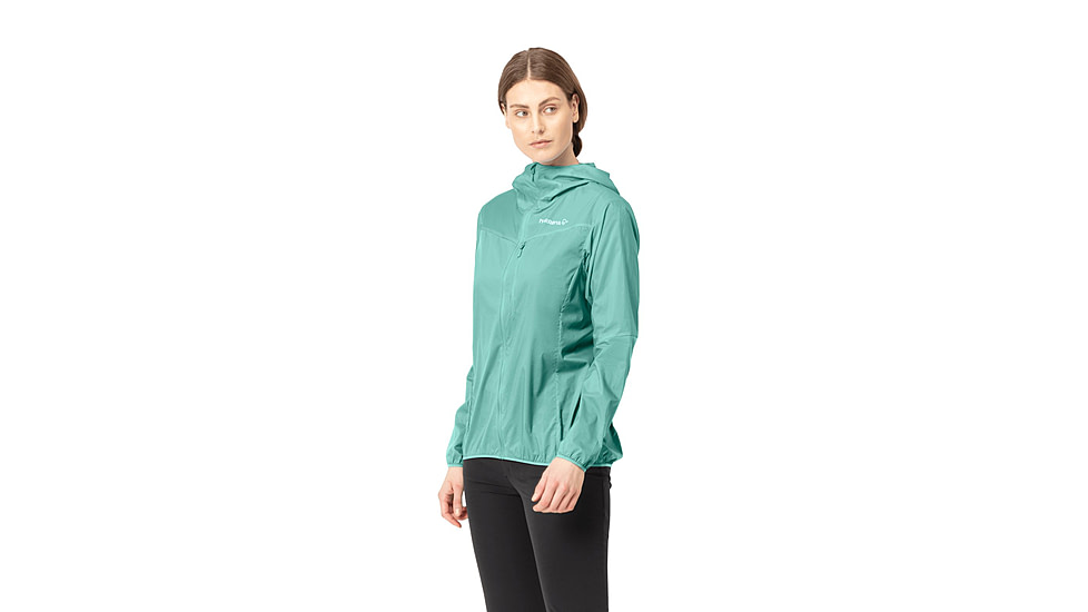 Norrona Falketind Aero Hooded Jacket - Womens, Malachite Green, Extra Small, 1809-22-3010-XS