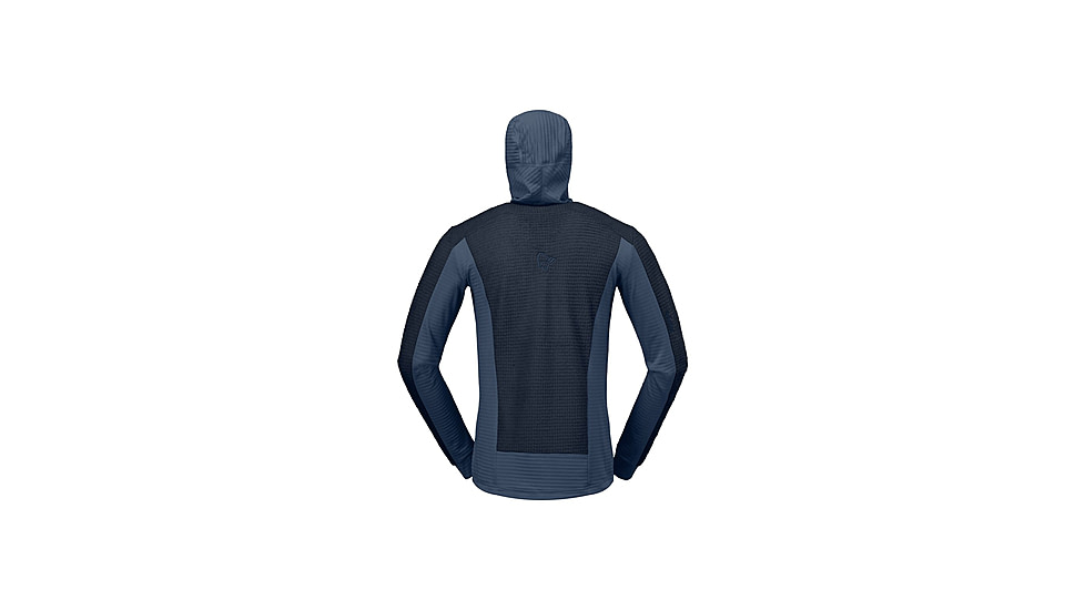 Norrona Falketind Alpha 120 Zip Hooded Jacket - Mens, Indigo Night, Extra Large, 1815-20-2295-XL