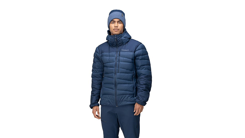 Norrona Falketind Down 750 Hooded Jacket - Mens, Indigo Night, Small, 1833-20-2295-S