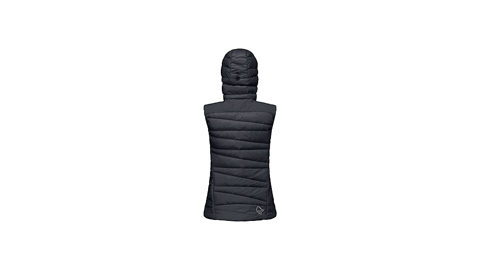 Norrona Falketind Down Vest - Womens, Caviar, Small, 1872-20-7718-S