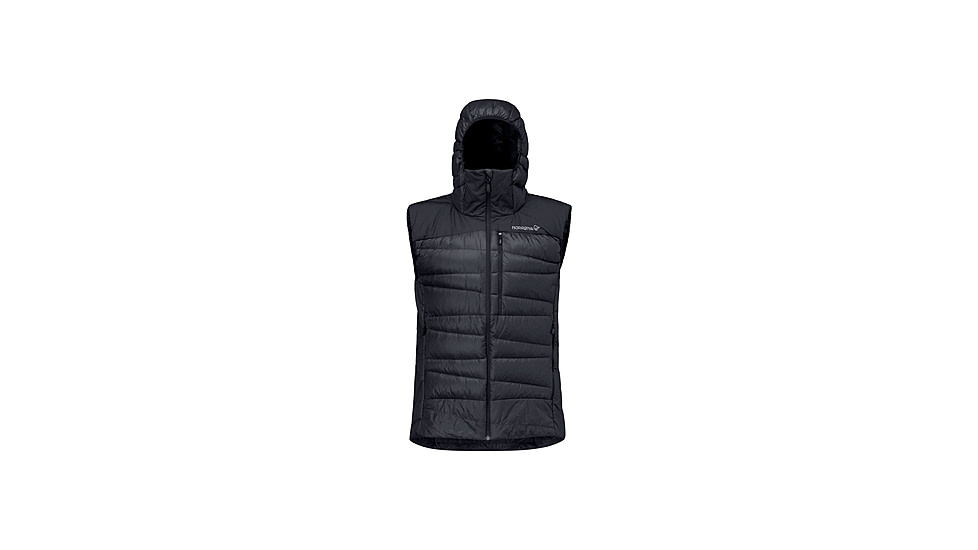 Norrona Falketind Down750 Vest - Mens, Caviar, Large, 1835-20-7718-L