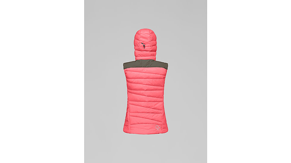 Norrona Falketind Down750 Vest - Womens, Calypso Coral, Extra Small, 1872-20-1262-XS