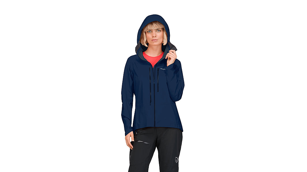 Norrona Falketind Dri1 Jacket - Womens, Indigo Night, Extra Small, 1887-25-2295-XS