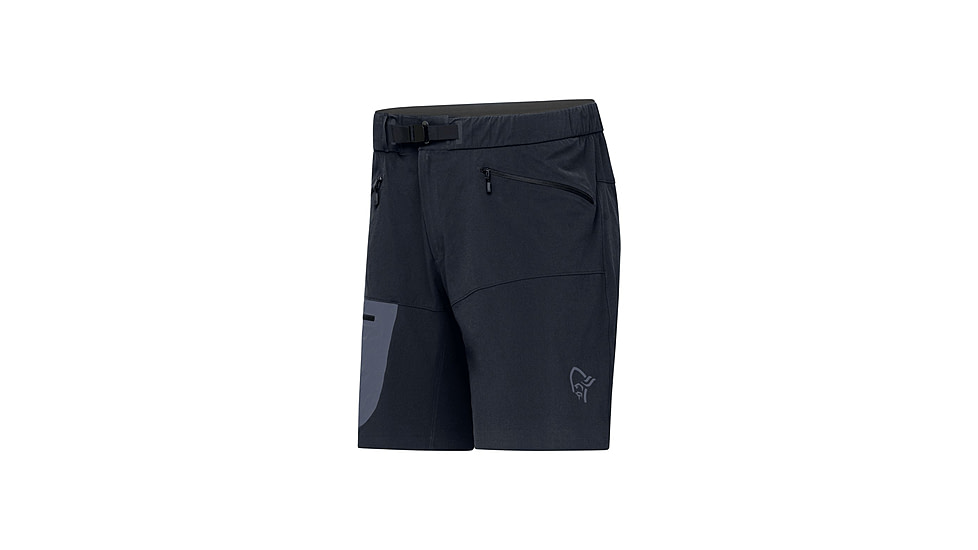Norrona Falketind Flex1 Light Shorts - Mens, Caviar, Large, 1801-24-7718-L