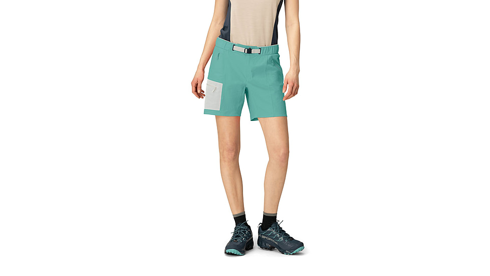 Norrona Falketind Flex1 Light Shorts - Womens, Malachite Green, Small, 1802-24-3010-S