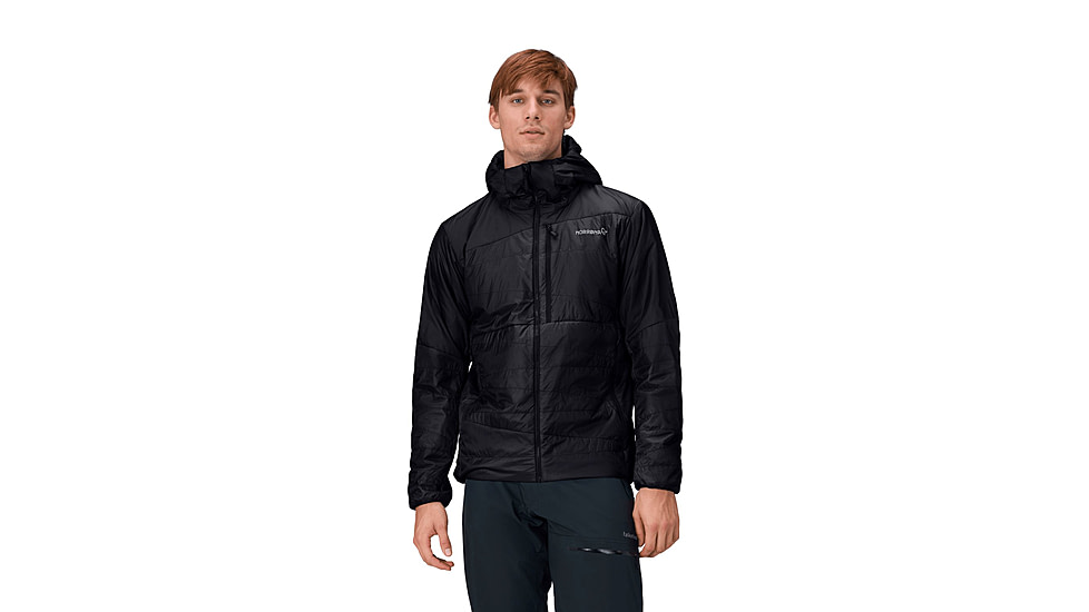 Norrona Falketind Thermo40 Hooded Jacket - Mens, Caviar, Large, 1814-24-7718-L