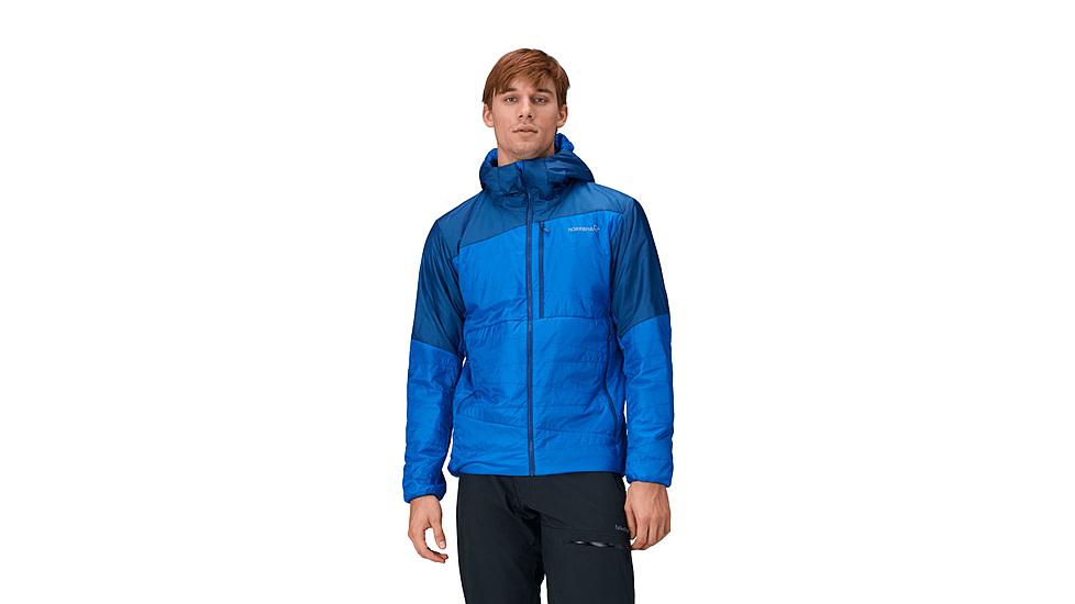 Norrona Falketind Thermo40 Hooded Jacket - Mens, Skydiver, Large, 1814-24-2336-L