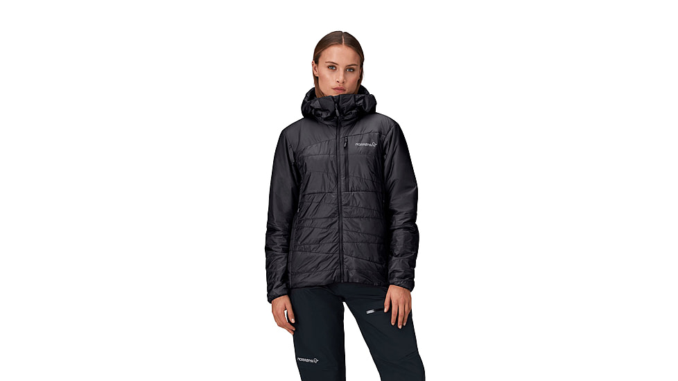 Norrona Falketind Thermo40 Hooded Jacket - Womens, Caviar, Medium, 1820-24-7718-M