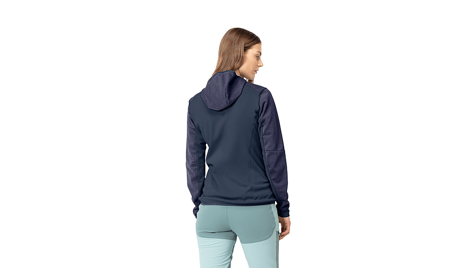 Norrona Falketind Warm2 Octa Hoodie - Womens, Indigo Night, Extra Large, 1816-22-2295-XL