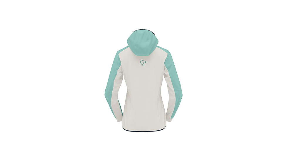 Norrona Falketind Warm2 Octa Hoodie - Womens, Malachite Green, Large, 1816-22-3010-L