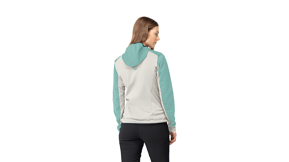 Norrona Falketind Warm2 Octa Hoodie - Womens, Malachite Green, Large, 1816-22-3010-L