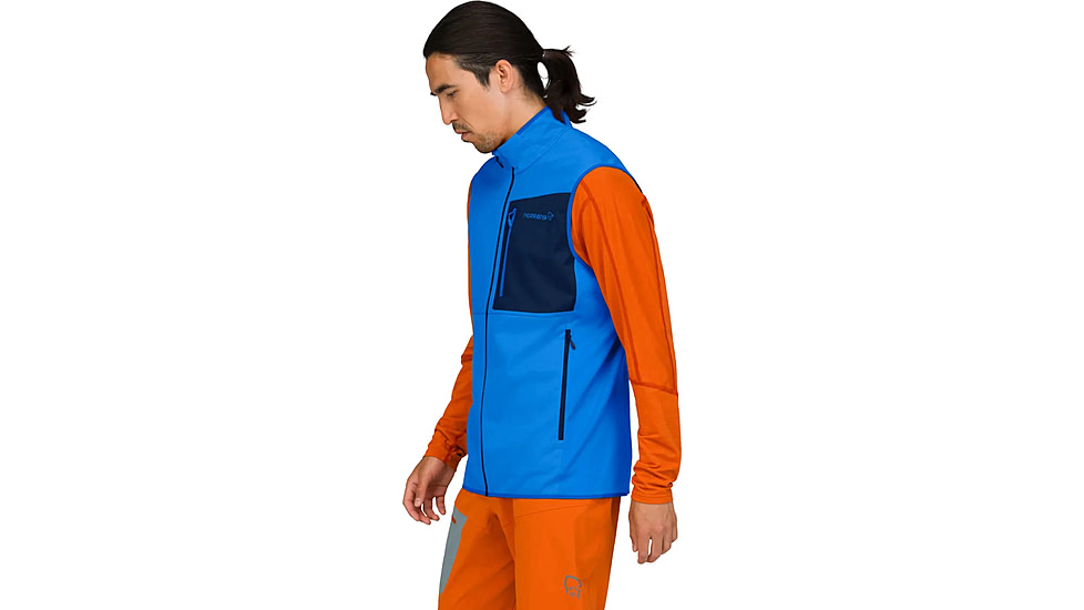 Norrona Falketind Warm2 Octa Vest - Men's, Skydiver, Large, 1889-25-2336-L