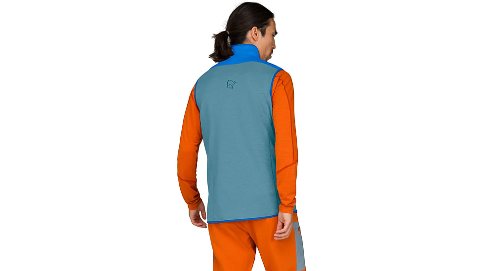 Norrona Falketind Warm2 Octa Vest - Men's, Skydiver, Large, 1889-25-2336-L