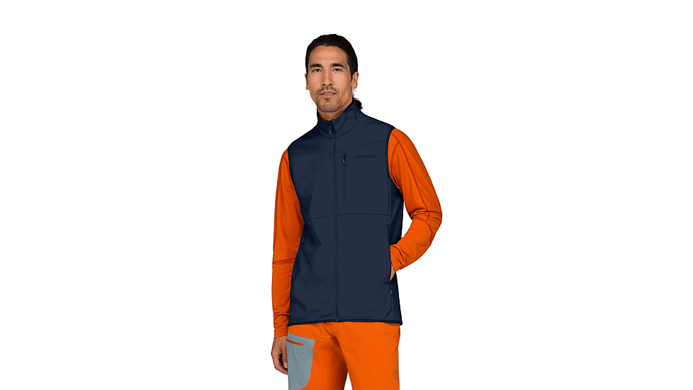 Norrona Falketind Warm2 Octa Vest - Mens, Indigo Night, Medium, 1889-25-2295-M